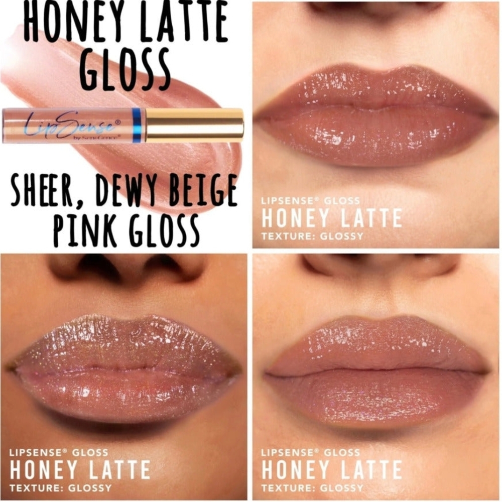 Limited Edition Honey Latte Lipsense Gloss